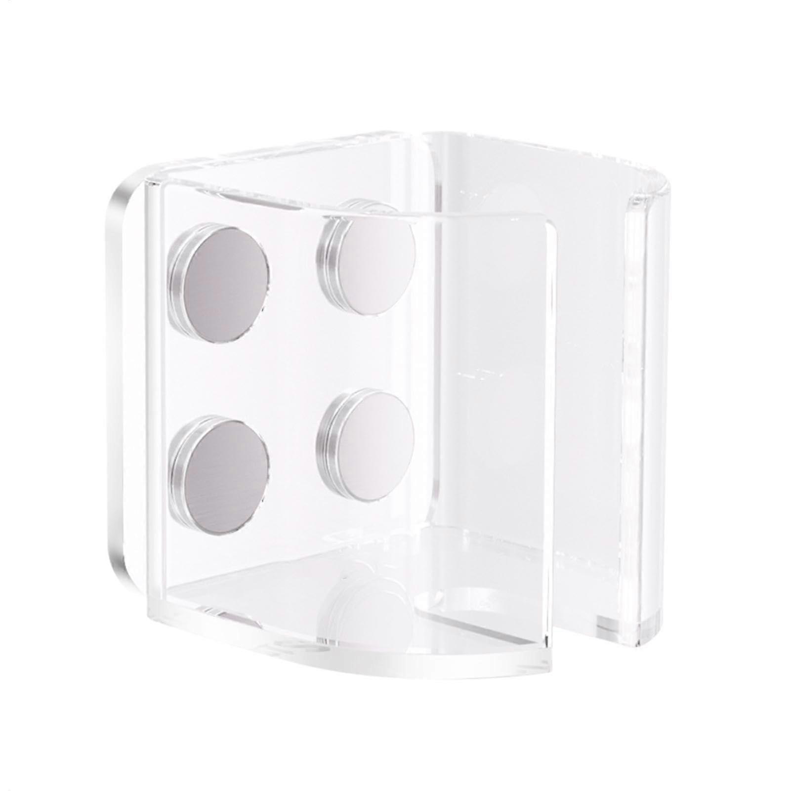 Hamster Water Bottle Holder, Transparent Feeder Clamp for Small Pets – Compatible with Dwarf Hamsters and Squirrels, Food and Water Stand