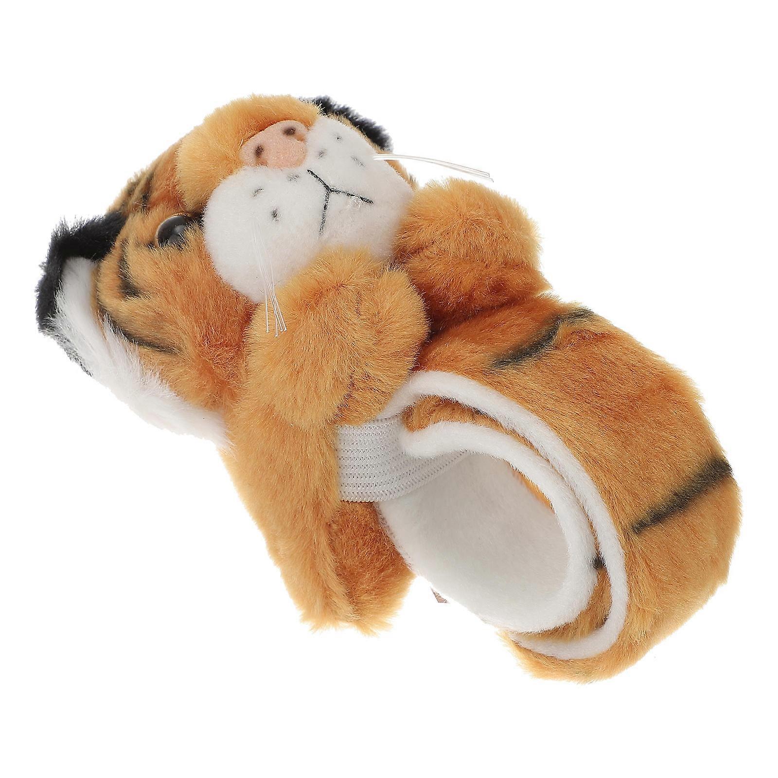 Tiger Slap Bracelet for Jungle Theme Party Accessory – Flexible Fun Band Fits All Sizes, Perfect for Birthdays, School Projects, and Events