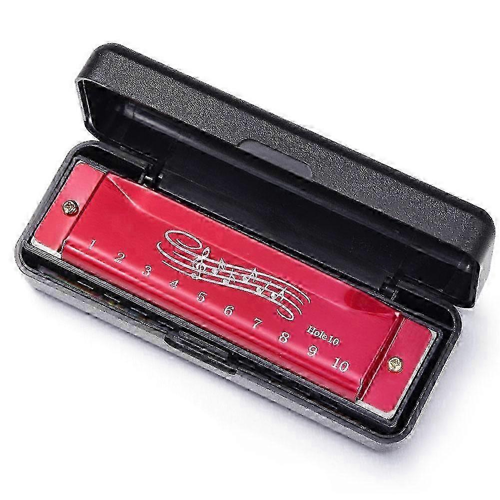 2025 10 HOLE HARMONICA Harmonica EASY TO LEARN ESTABLISH MUSICALITY