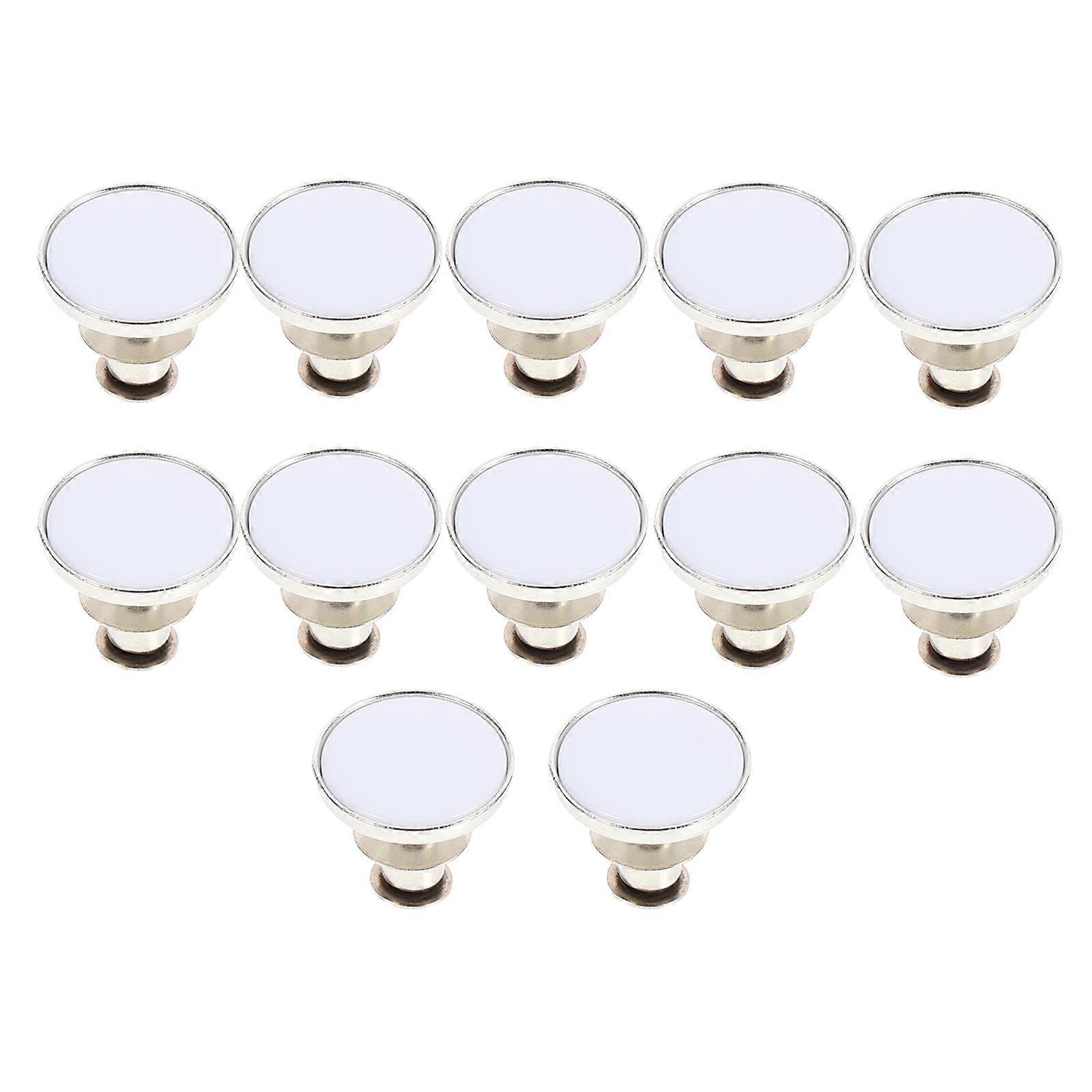 Snap Buttons For Clothes 12Pcs Durable Adjustable Design Size 1.7X1.5Cm Ideal For Fixing Pants And Skirts
