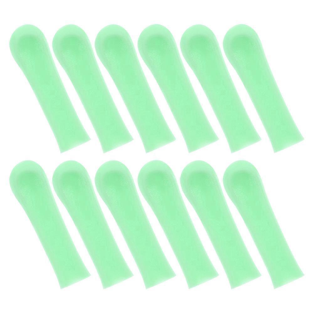 Soft Silicone Ear Cleaner Sleeaves 12pcs Reusable Ear Wax Removal Tips Easy Cleaning Compatible with Various Tools