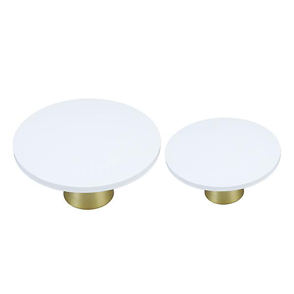 2 pcs Metal Cake Stand A Set of Cake Stands Cupcake Dessert Display Stand for Party Table
