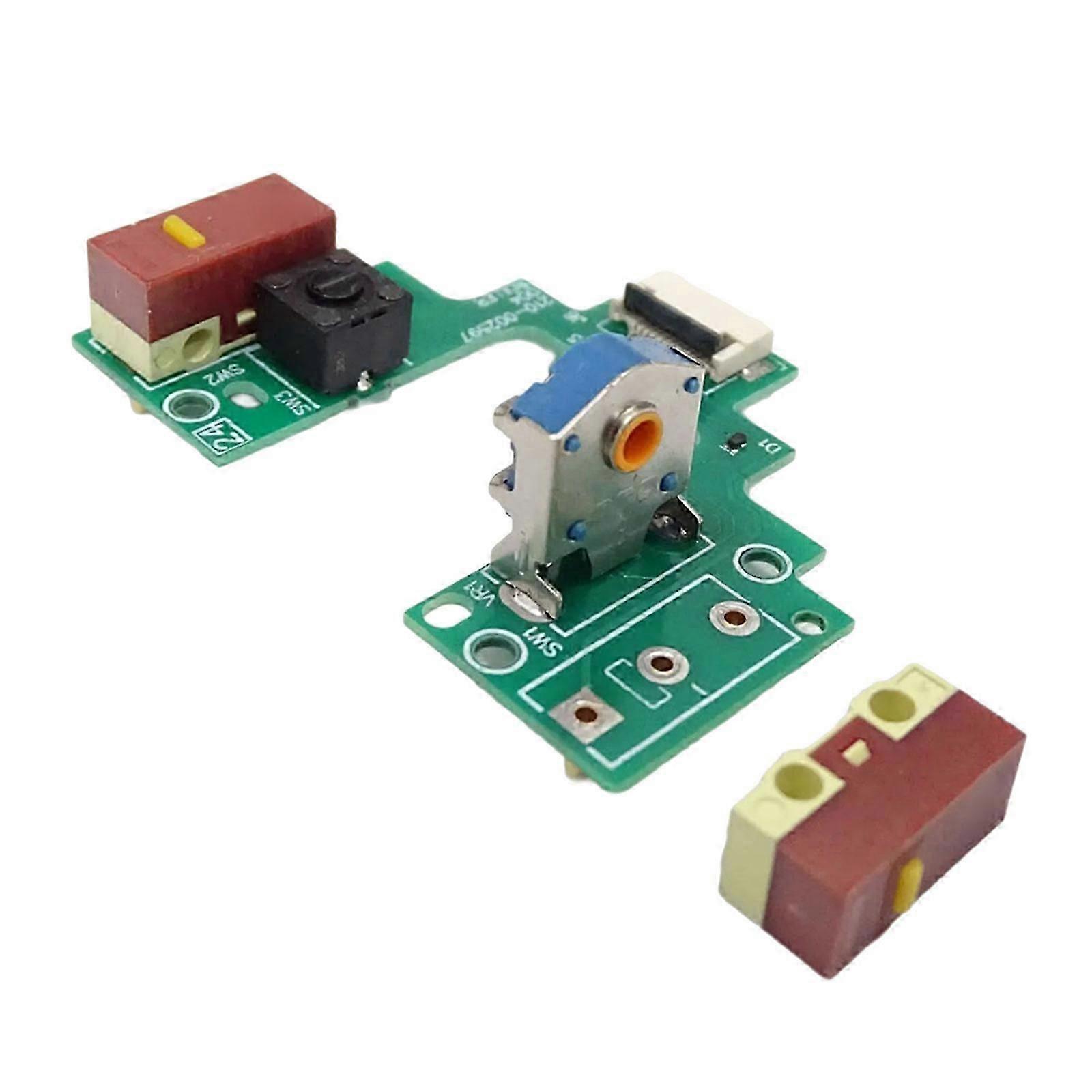 Hot Swap Mouse Motherboards PCB Button Board with MicroSwitch TTC Mouse Encoders