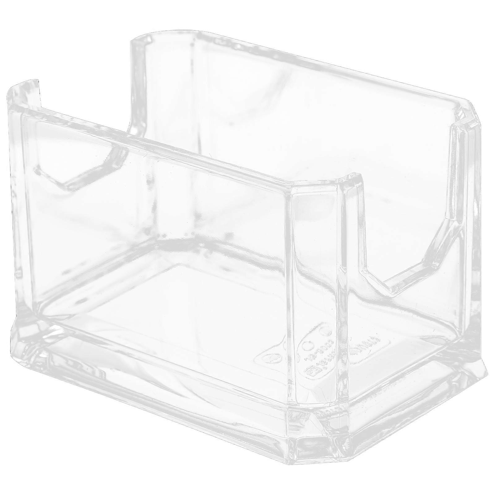 Transparent Acrylic Tea Bag Holder for Packing Use and Safe Multi Function Storage Box