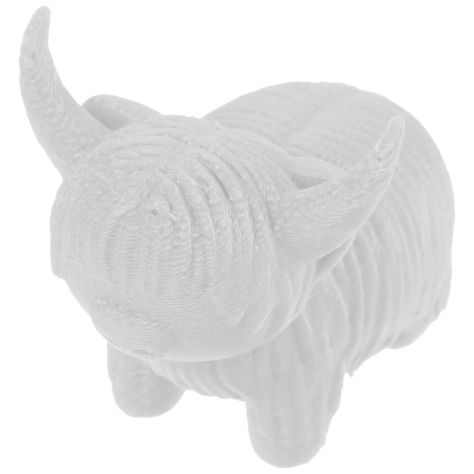 Resin Cow Sculpture, Comfortable Touch, Stylish Decoration