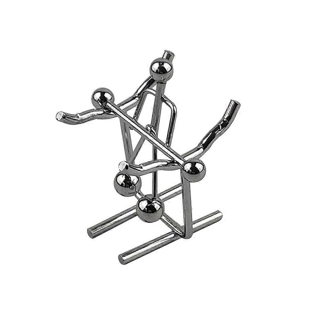 Balancing Toy Iron Figurine for Desktop Decoration Assorted Decor Gift