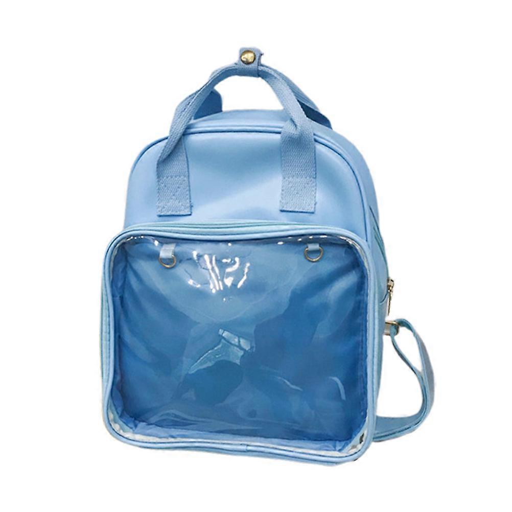 Primary School Student Backpack Stylish Blue Travel Backpack 1Pack Designed For Daily Use And Office Work