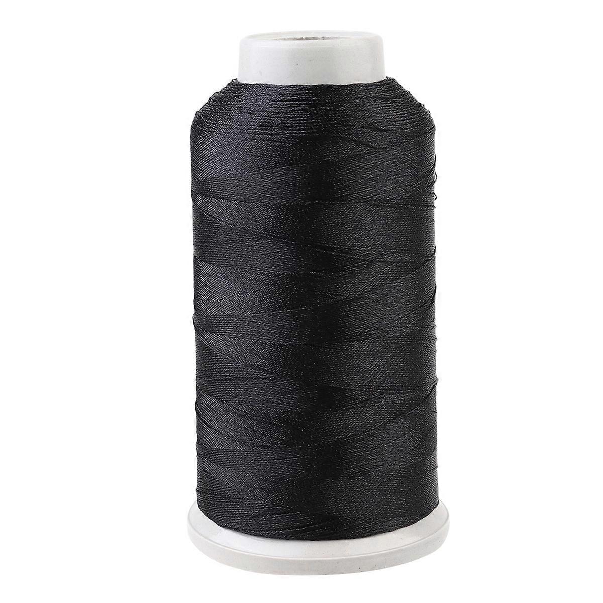 Spools Of Thread For Sewing Machine Black Sewing Projects 0.3mm Thickness 1Set