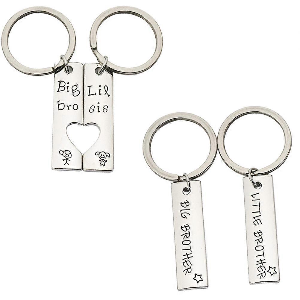 Creative Letter Metal Keychains   Stylish & Durable Key Ring Holders for Unique Key Decoration