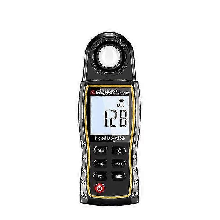 Digital Lux Meter Lux Meter FC 0-199900 lux High Precision Digital Display Light Meter Portable Light Testing Digital Light MeterSW582Macaron Hr