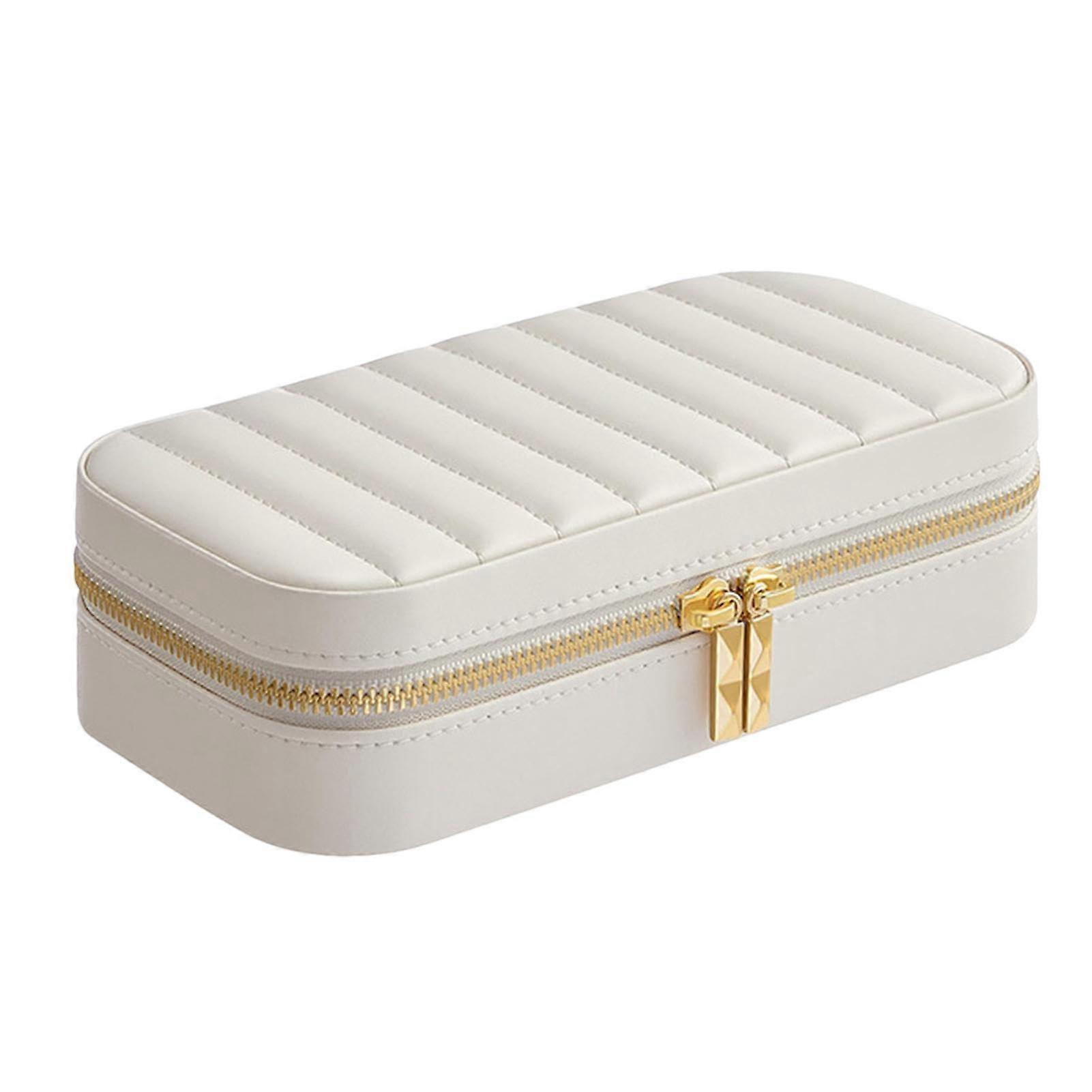 Jewelry Storage Case with Removable Pad, Spacious Stylish Solution