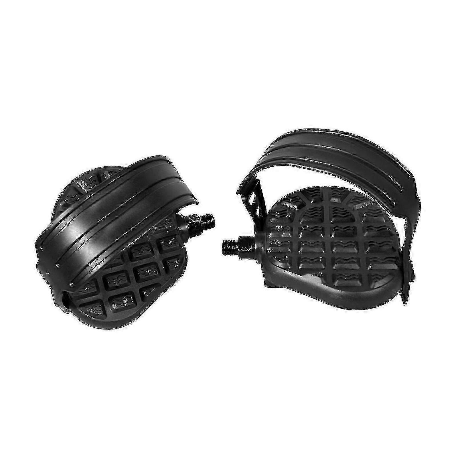 Lightweight Schwarz Multifunction Exercise Bike Pedals for European Market - Model 2025