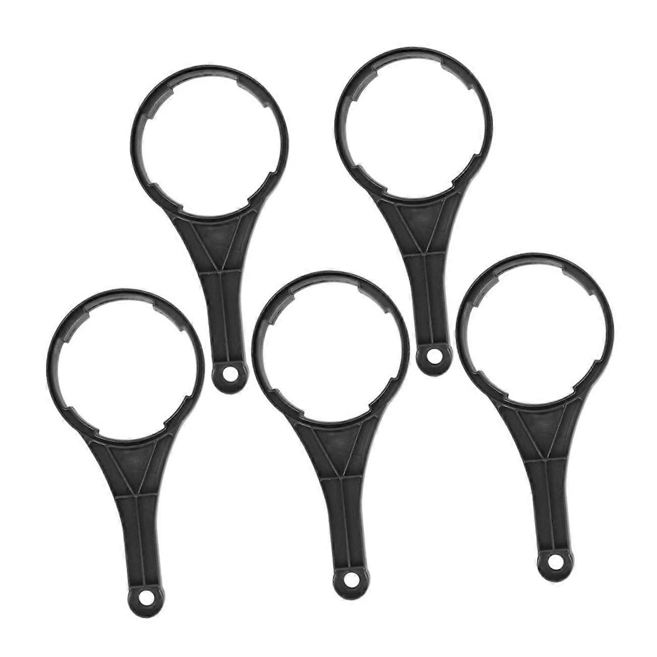 5Pcs Plastic Filter Wrench Water Filter Canister Spanners Compatible with All Standard Filtration Systems Practical and Reliable Tool for Easy Access