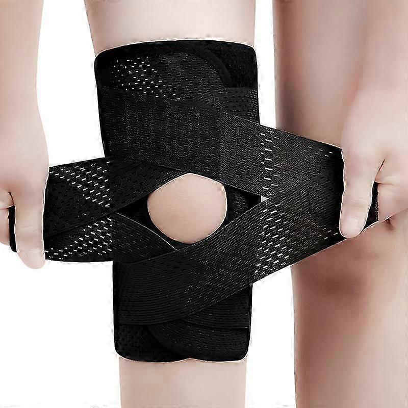 Genouillères de compression pour l’arthrite avec conception renforcée, ajustement ajustable