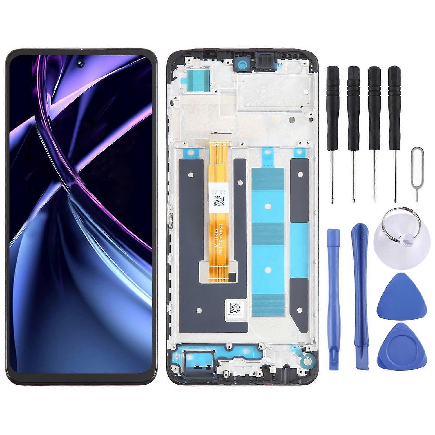 For Realme Narzo N55 LCD Screen with Frame