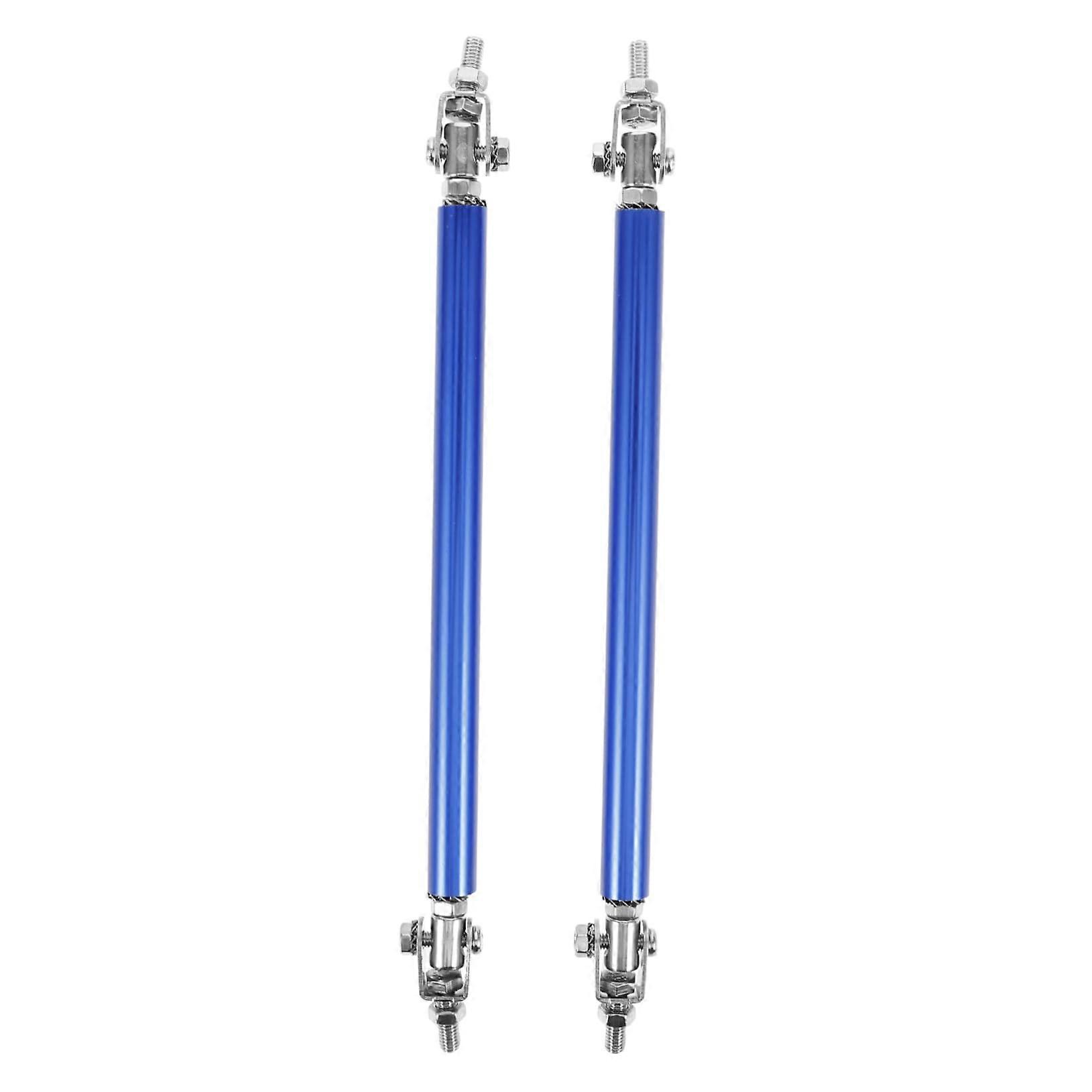 Front Bumper Splitter Support Rods Blue Reinforced Strut Rods for Car Modification Stability and Safety