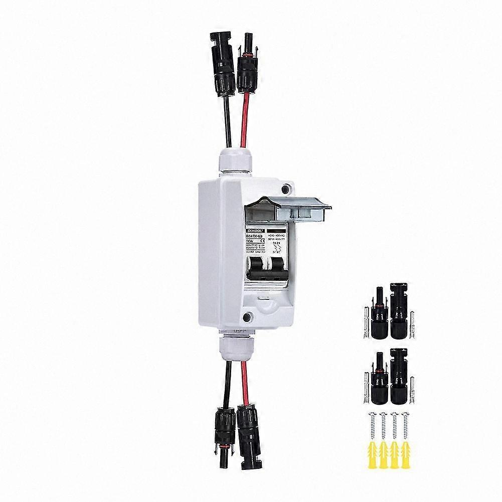 DC Circuit Breaker 30A 12V-400V with IP65 Enclosure for Solar Power Distribution