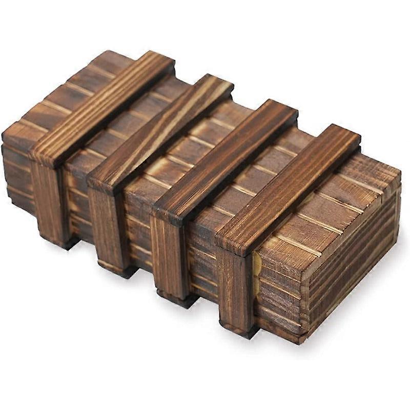 Puzzle Box Magic Secret Hidden Compartment Adults Kids Puzzles