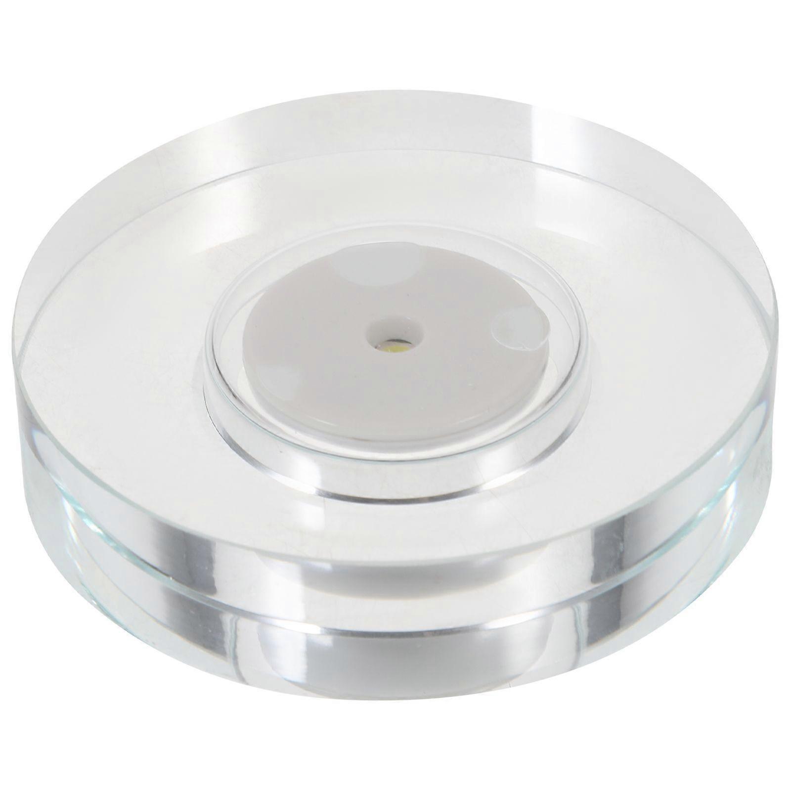 Rotating Display Stand Led Rotating Stand USB Rechargeable Lighted Display Stand