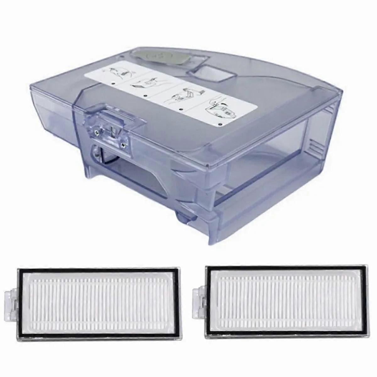 Water Tank Dust Box for T8/ MAX Sweeping Robot Vacuum Cleaner Parts Dustbin Filters