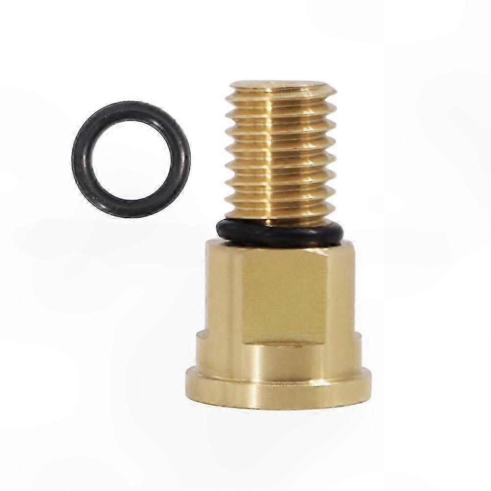 Brass Pressure Gauge Adapter with O-Ring for Pool Filter Systems