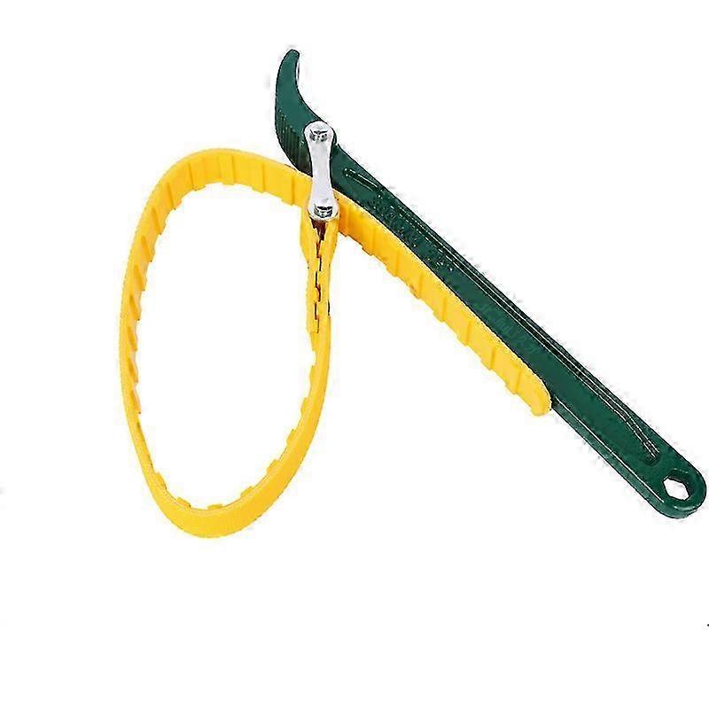 Adjustable Strap Wrench, Oil Filter Wrench, Multifunctional Filter Strap Wrench Handle Removal Tool for Mechanics and Plumbers