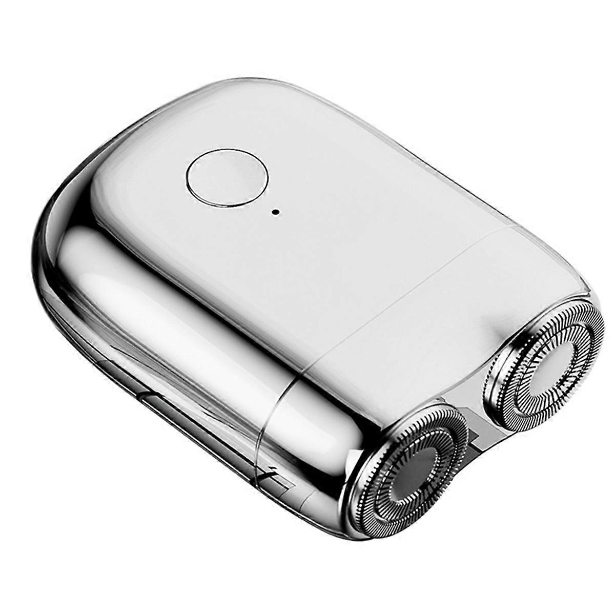Electroplating Electric Shaver Washable Rechargeable Shaver Portable Mini Magnetic Shaver