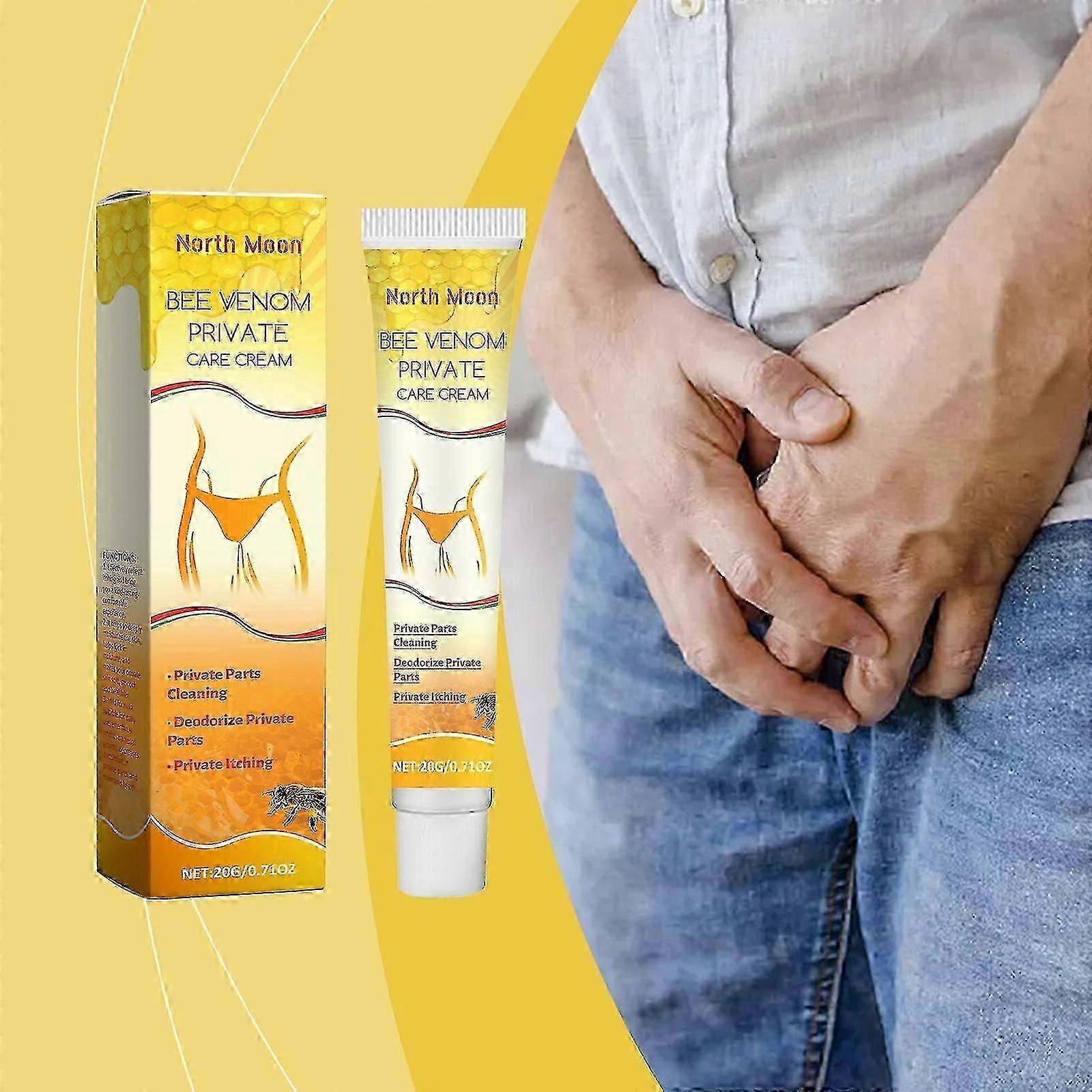 Crème Anti-Démangeaisons Pour Homme, Crème De Soin Pour Homme, Crème Anti-bactérienne Et De Soin - 20g