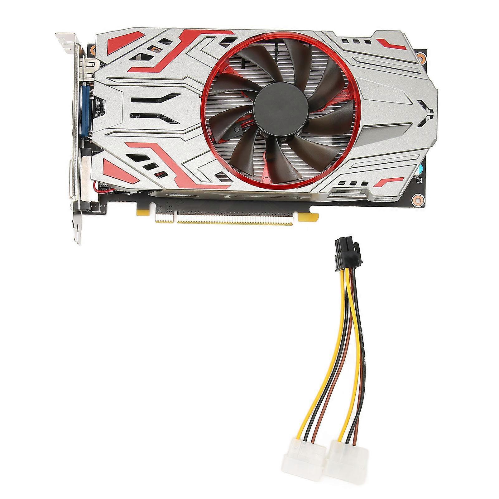 Gaming Graphics Card 2GB GDDR5 128 Bit PCI Express 3200MHz GTX550TI for Desktop Games