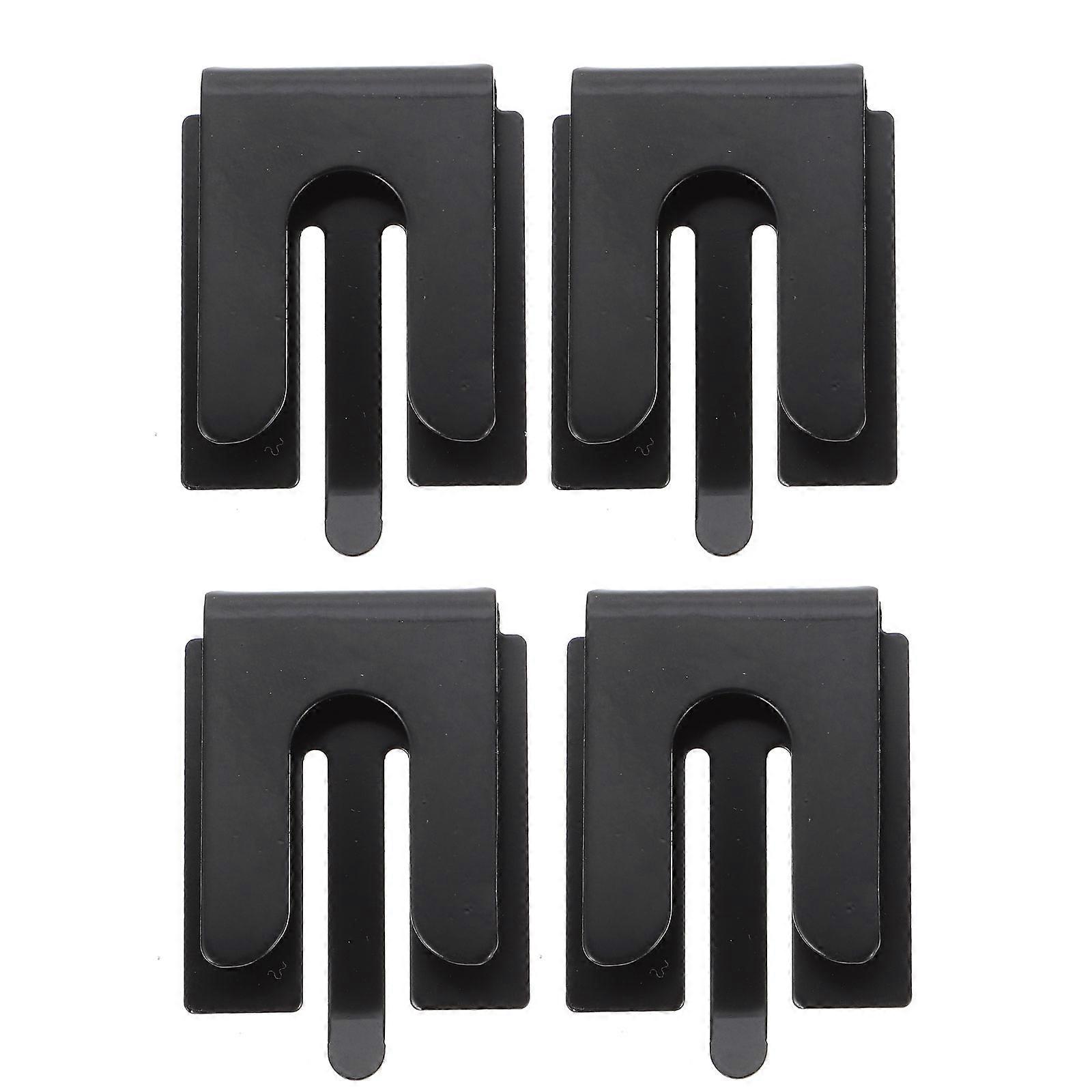 Mount for Handheld Radio Iron Mobile Radio Holder Secure Microphone Vehicle Accessories 4Set