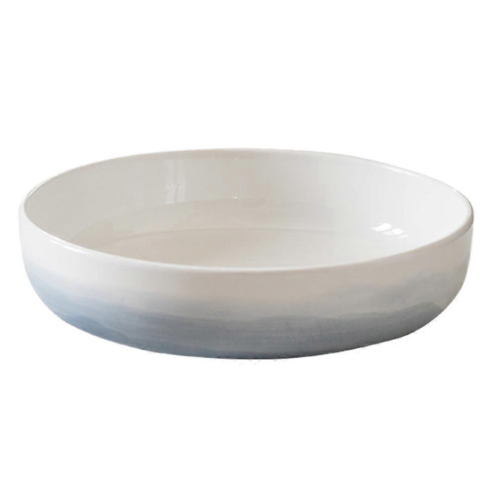 Fruit Plate Ceramic Bowl for Home 1Pcs Assorted Color Versatile Design