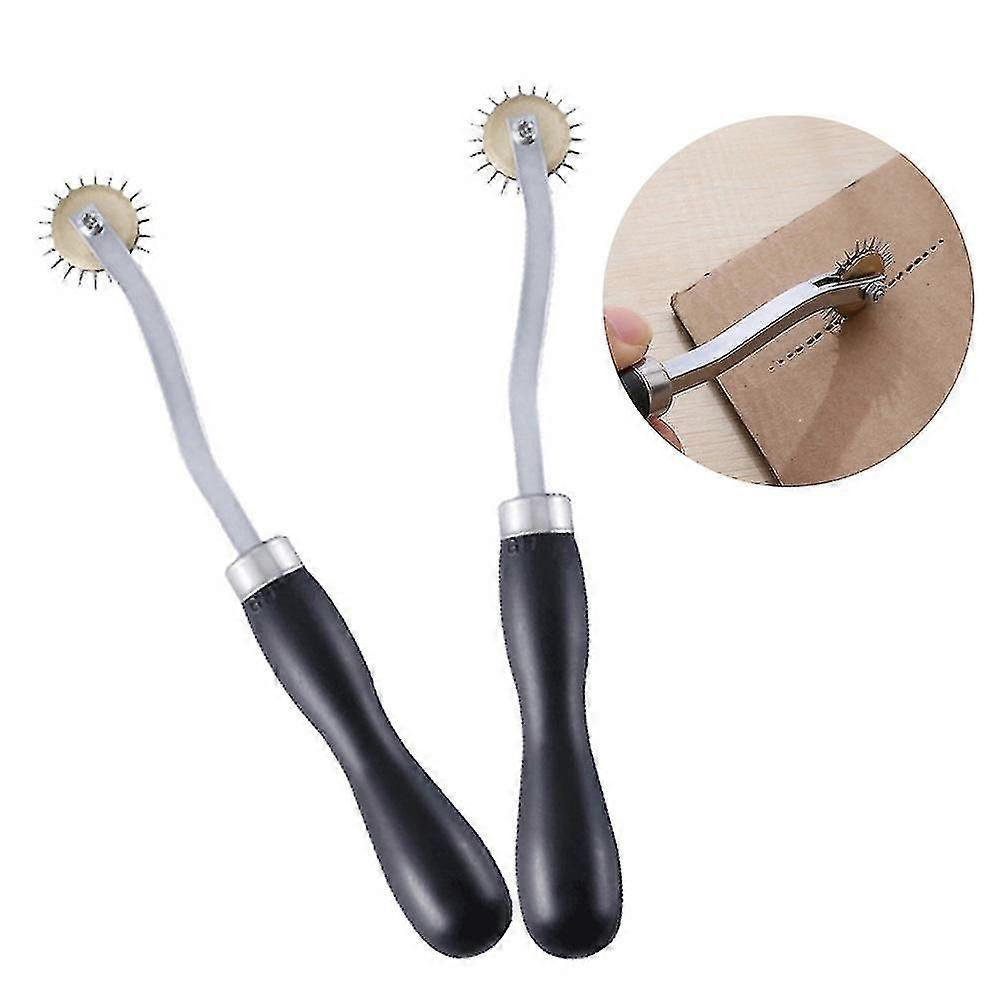4mm Needle Point Tracing Wheel Leather Paper Cloth Sewing Wheel Tools