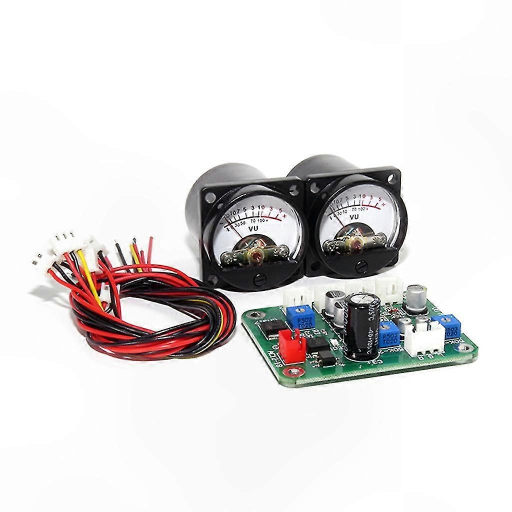 Analog VU Meter with Stable Performance and Warm Backlight for Recording Studios