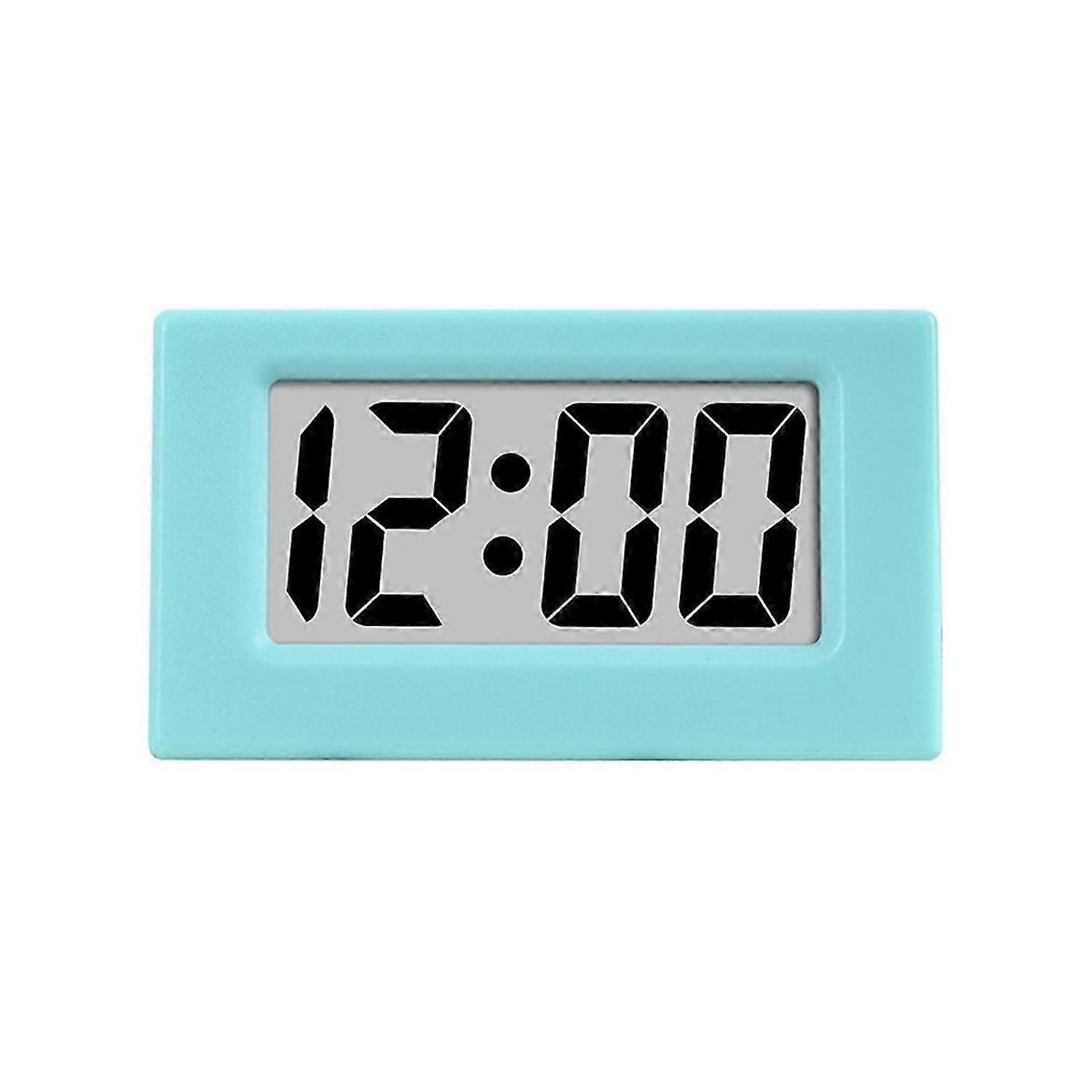 Mini Clock Triangle LED Screen Lectronic Digital Alarm Screen Desktop Clock for Home Office Table Be