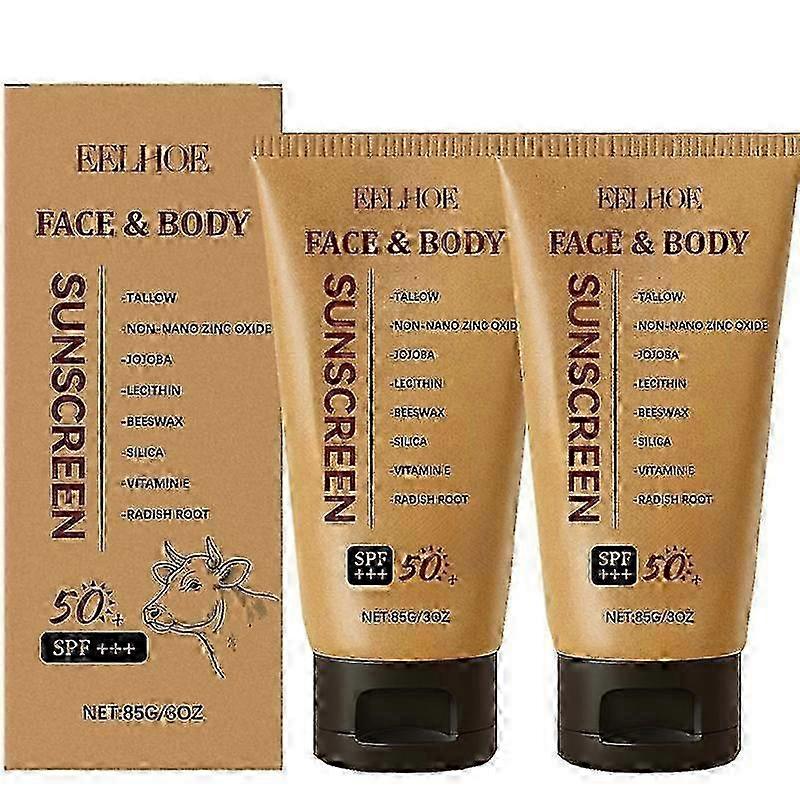 Sky Tallow Sunscreen, Sol Beef Tallow For Skin And Face, Grass Fed Beef Tallow