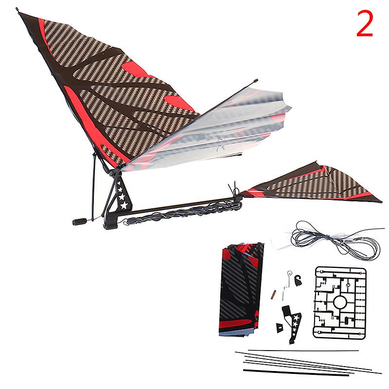 18inches Carbon Fiber Imitate Birds Assembly Flapping Wing Flight Plane Toy