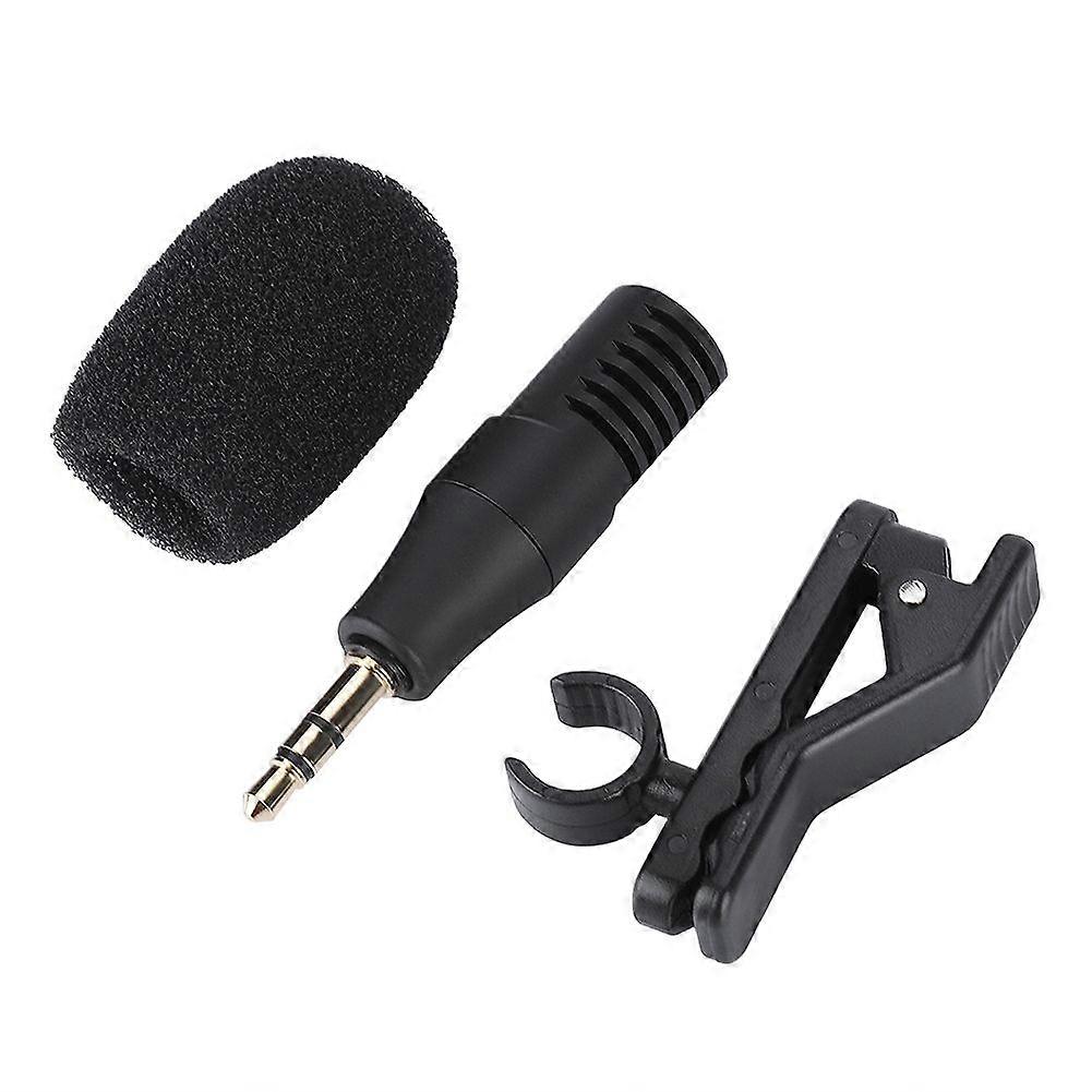 MIni Portable Condenser Microphone 3.5mm Microphone For Mobile Phone PC Recorder Unidirectional