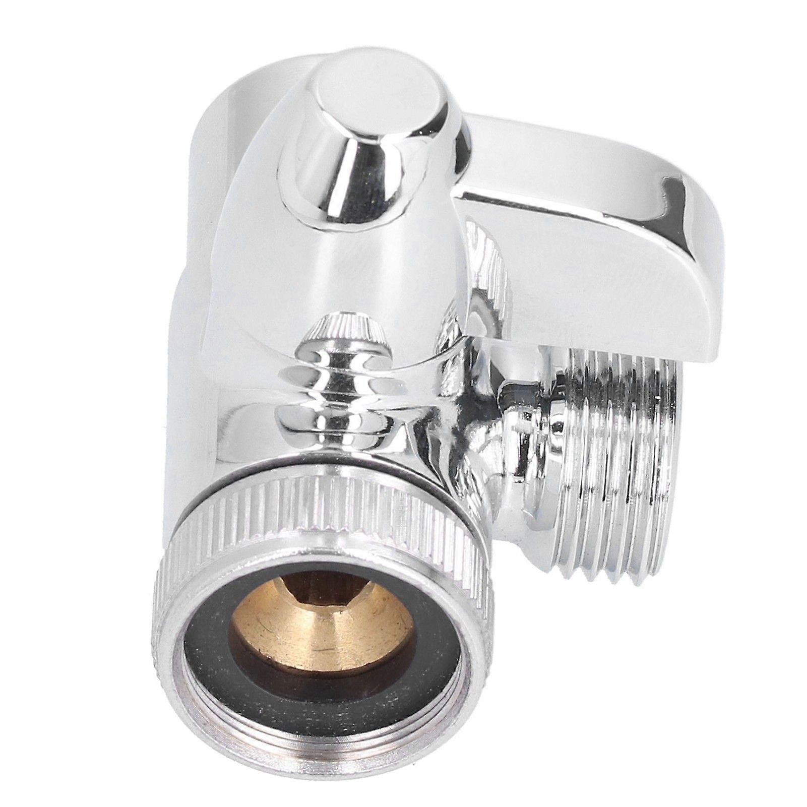 G1/2+22mm Water Tap Diverter Valve 1in2out Faucet Replacement Part for Water Tap Shower Head