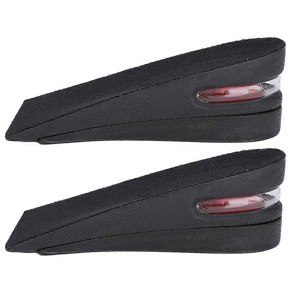Unisex Detachable 2 Layers Height Increase Insole Taller Heel Lift Shoe Pads Cushion