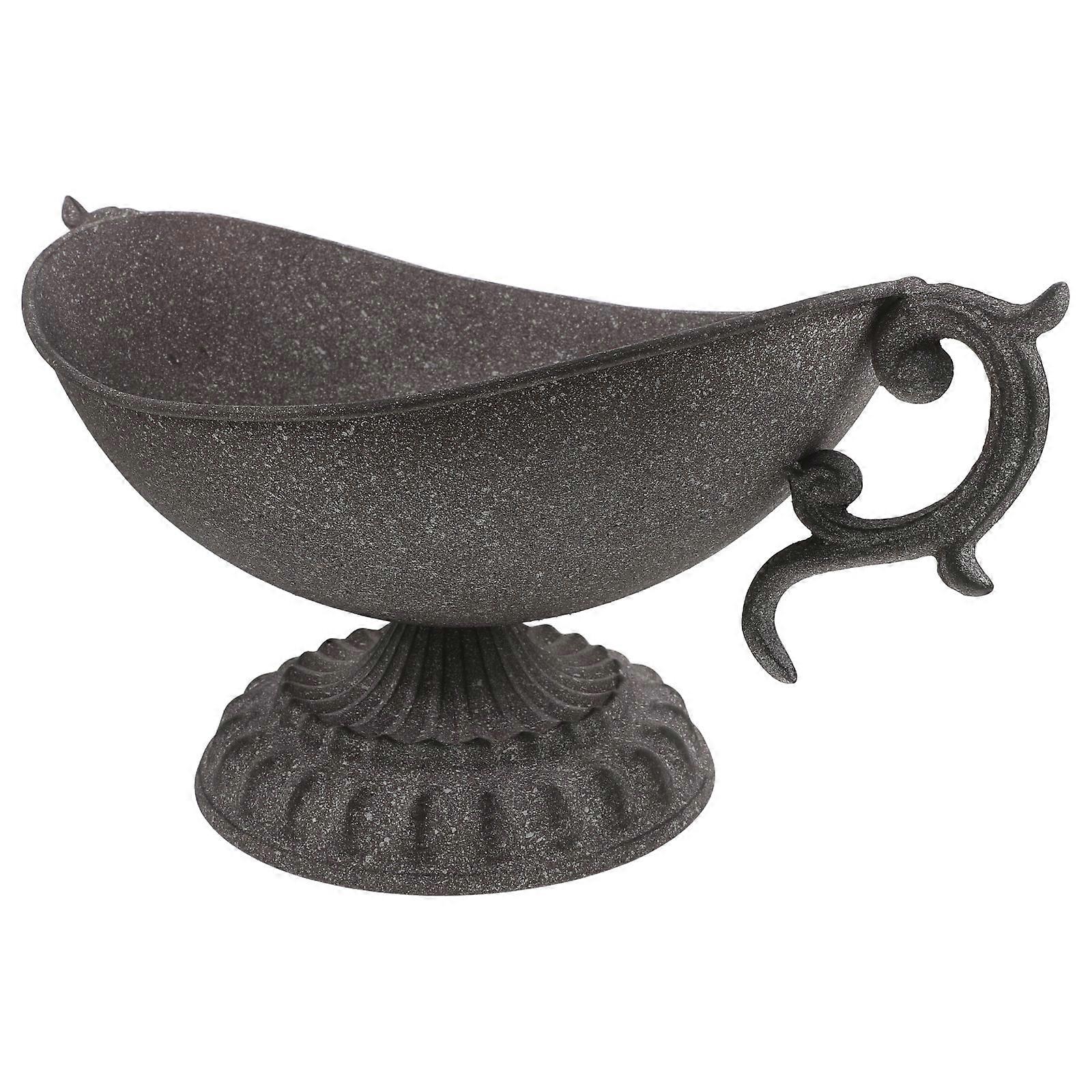 Iron Art Flower Urn Vintage Flower Pot Decoration for Use