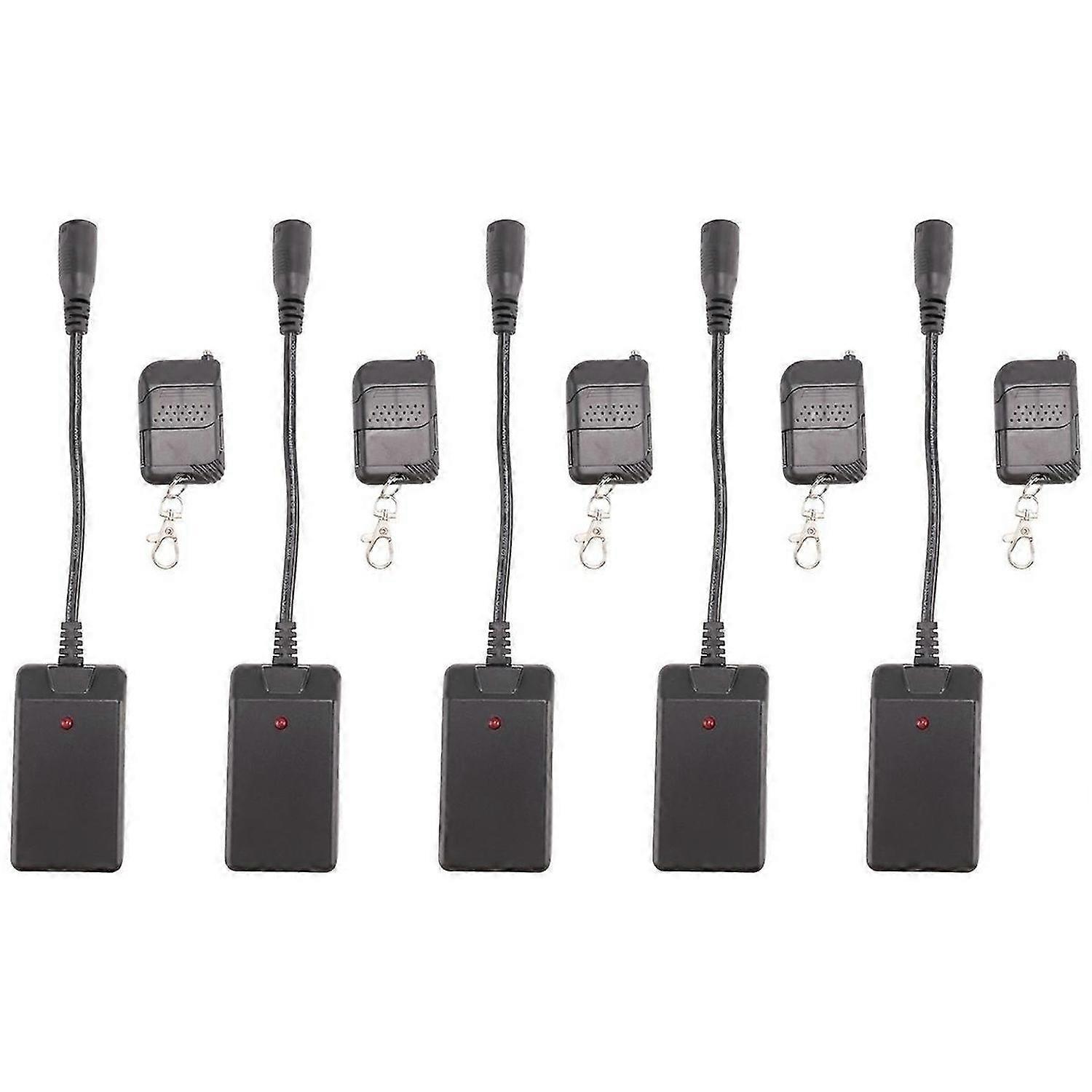 5 Pcs 3 Pins XLR Wireless RC Receiver for Smoke Fog Machine DJ Stage