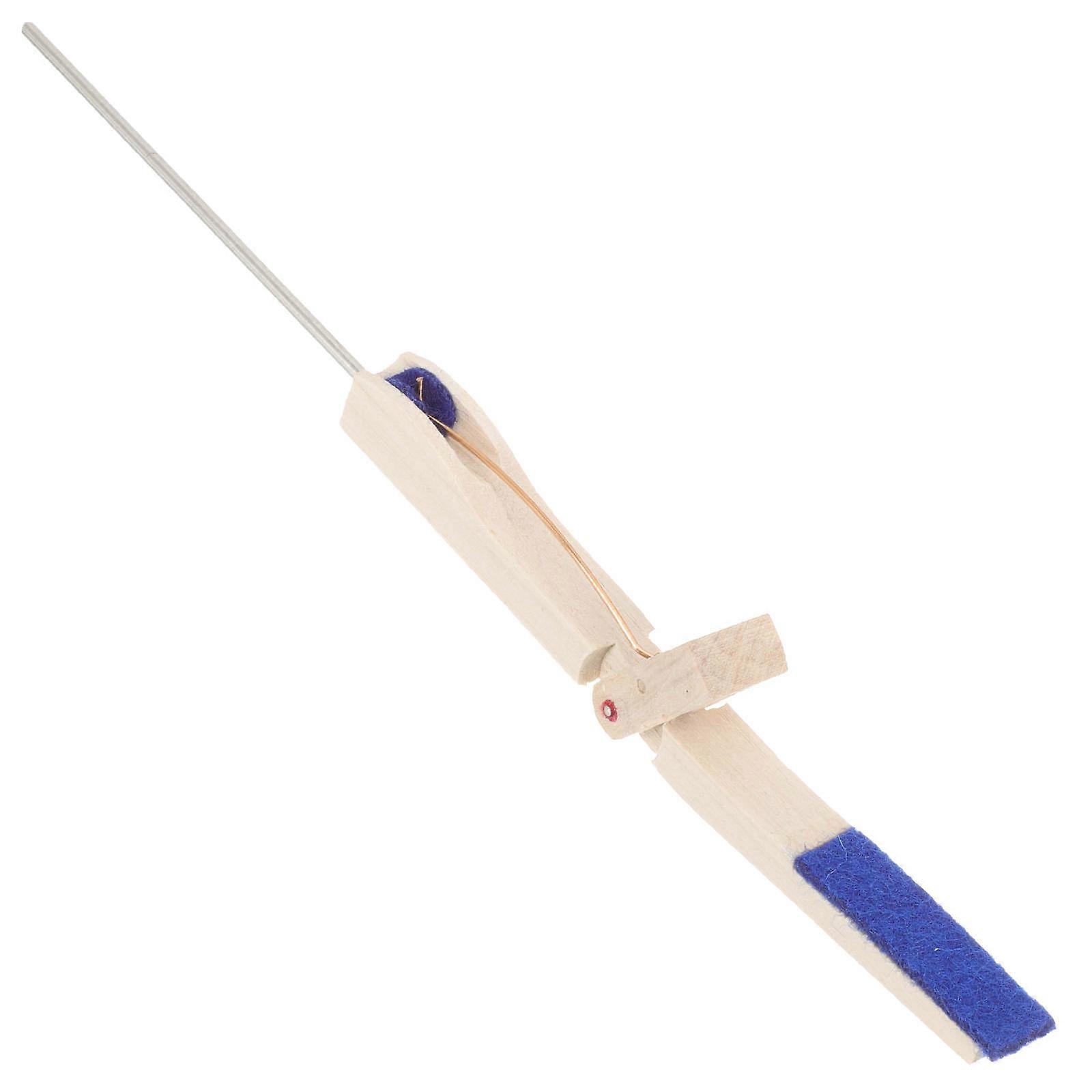 Piano Tuning Tool Practical Piano Tuning Stop for Piano Maintenance and Performance Blue Wood and Felt Tool for Piano Repair 1 Set