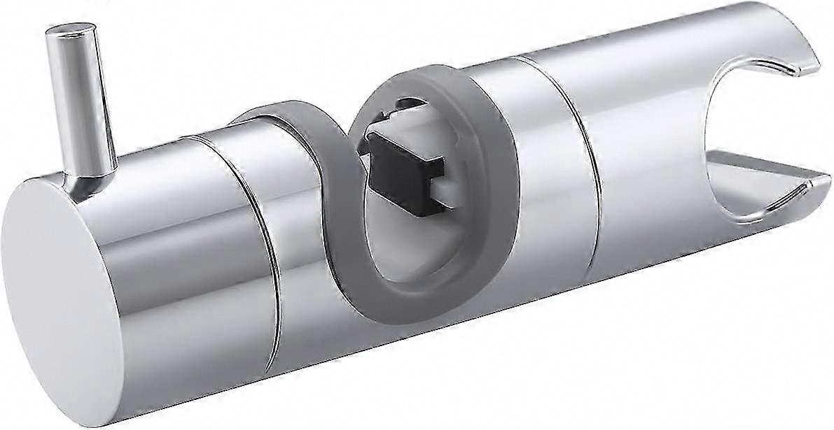 Adjustable Shower Head Holder Bracket 18-19MM Replacement Riser Rail Polished Chrome