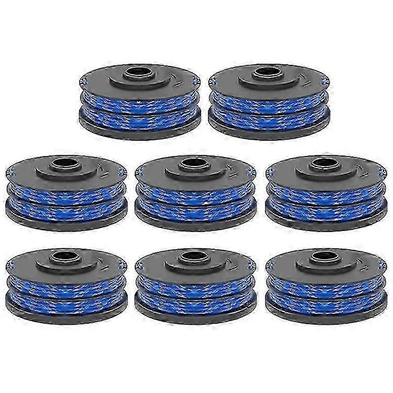 8 قطع RAC123 جزازة العشب خط بكرة متوافقة مع Ryobi RLT6030 / RLT5127 / RLT5027 / RLT4125 / RLT4027 استبدال ماكينة تشذيب العشب P