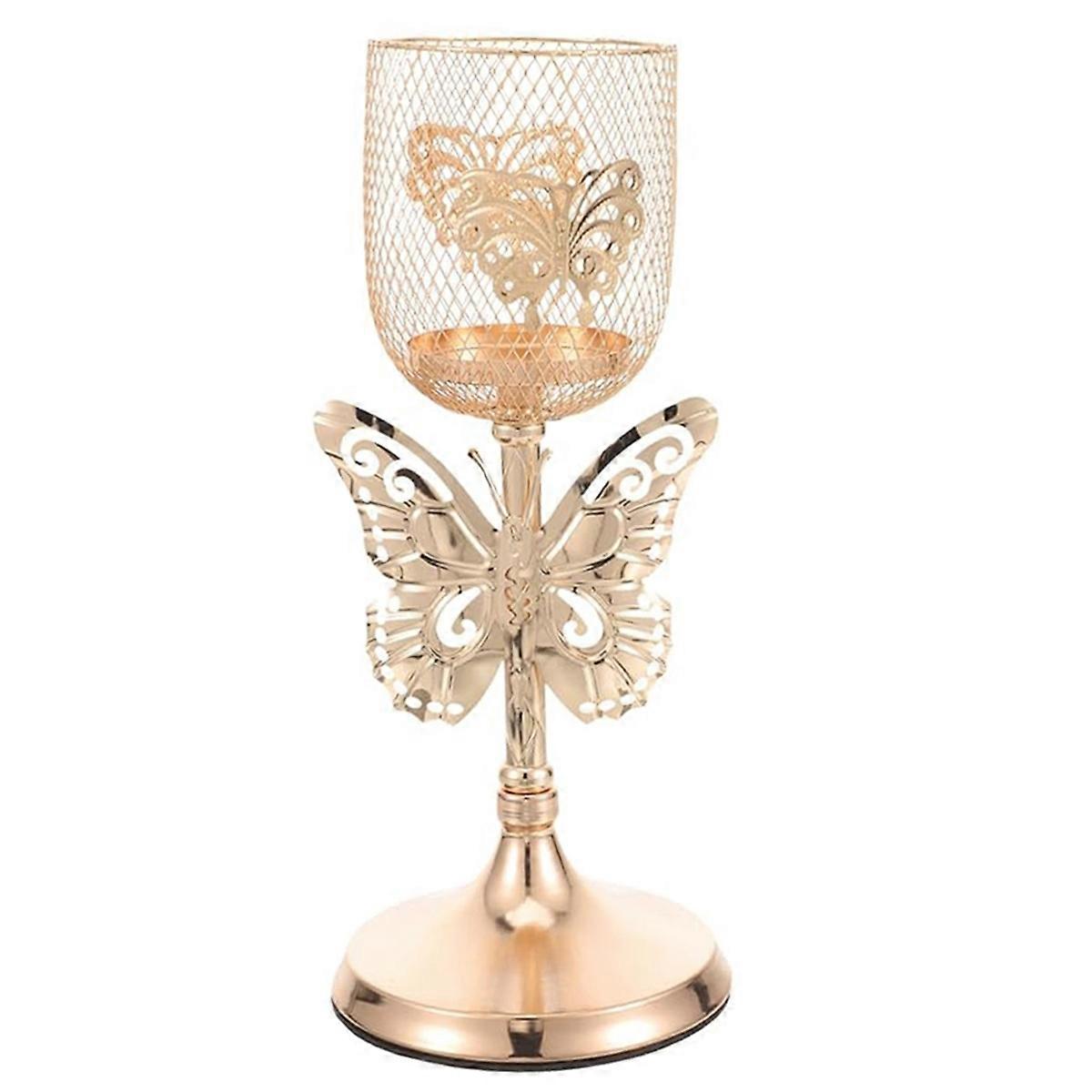 Gold Decor Candle Holders Home Decor Retro Decor Candlestick Holders