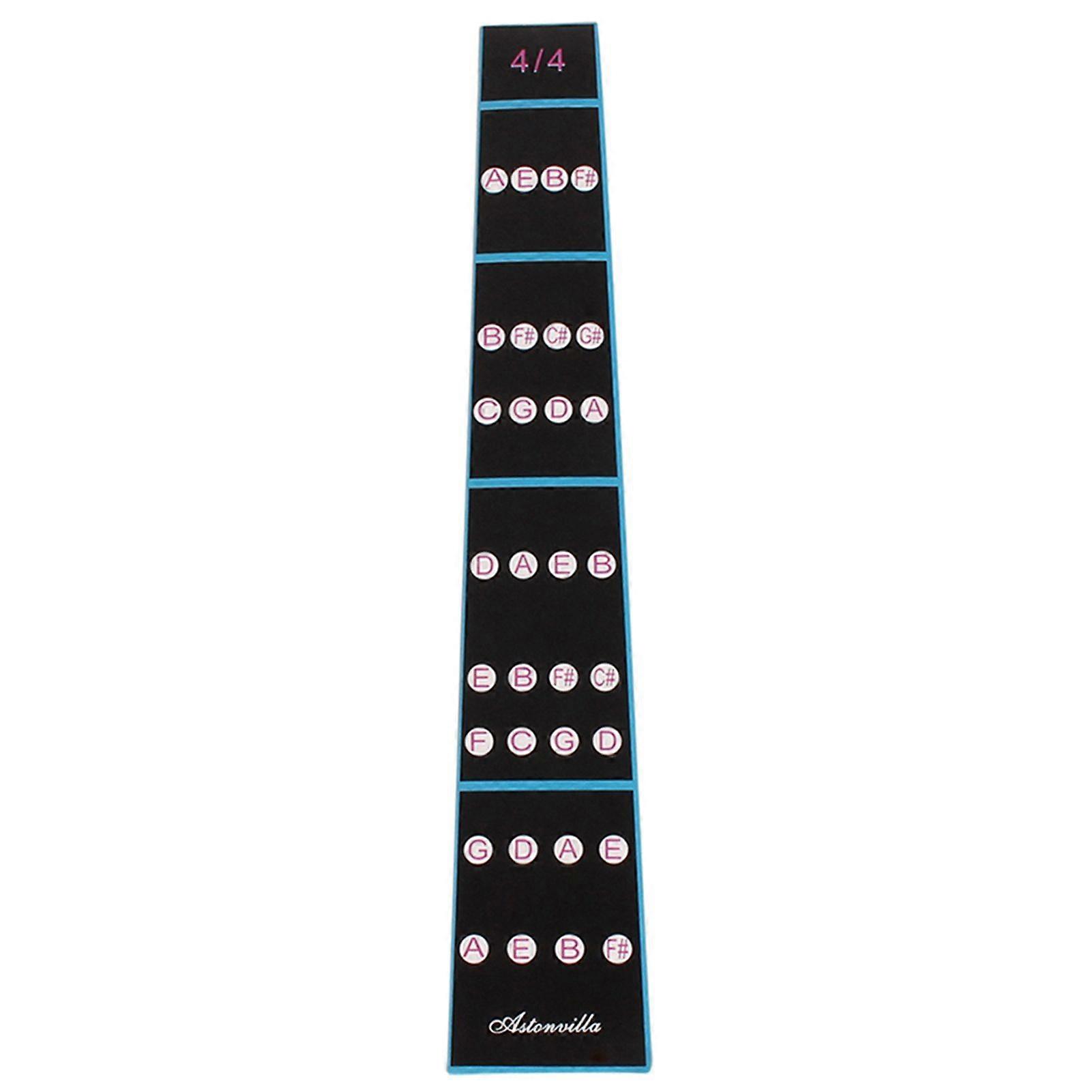 Removable 4/4 Violin Fiddle Finger Fingerboard Fretboard Sticker for Beginners Practice
