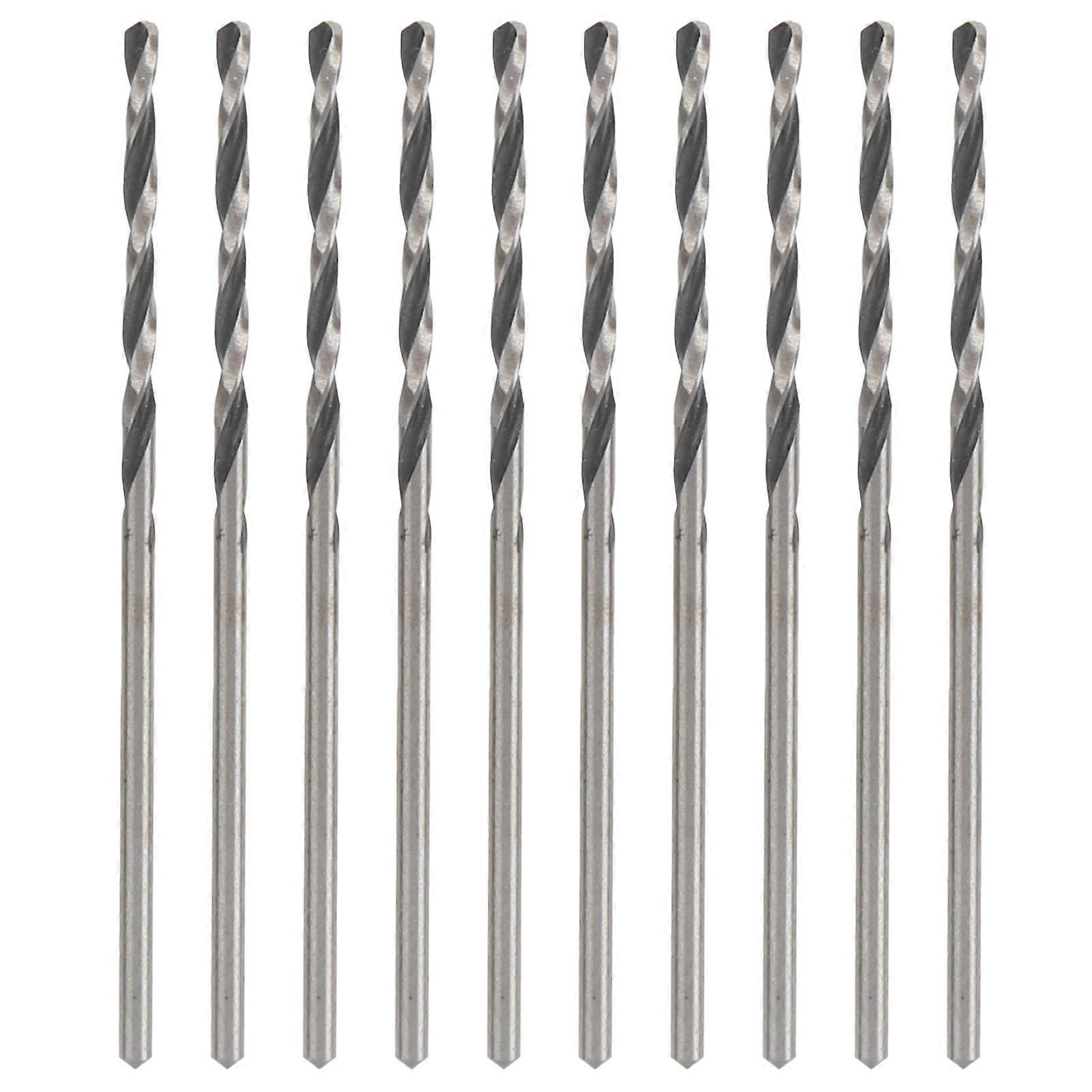 10Pcs Straight Shank Twist Drill Bits for Jewelry Beads Punch Drilling Tools 1.6mm