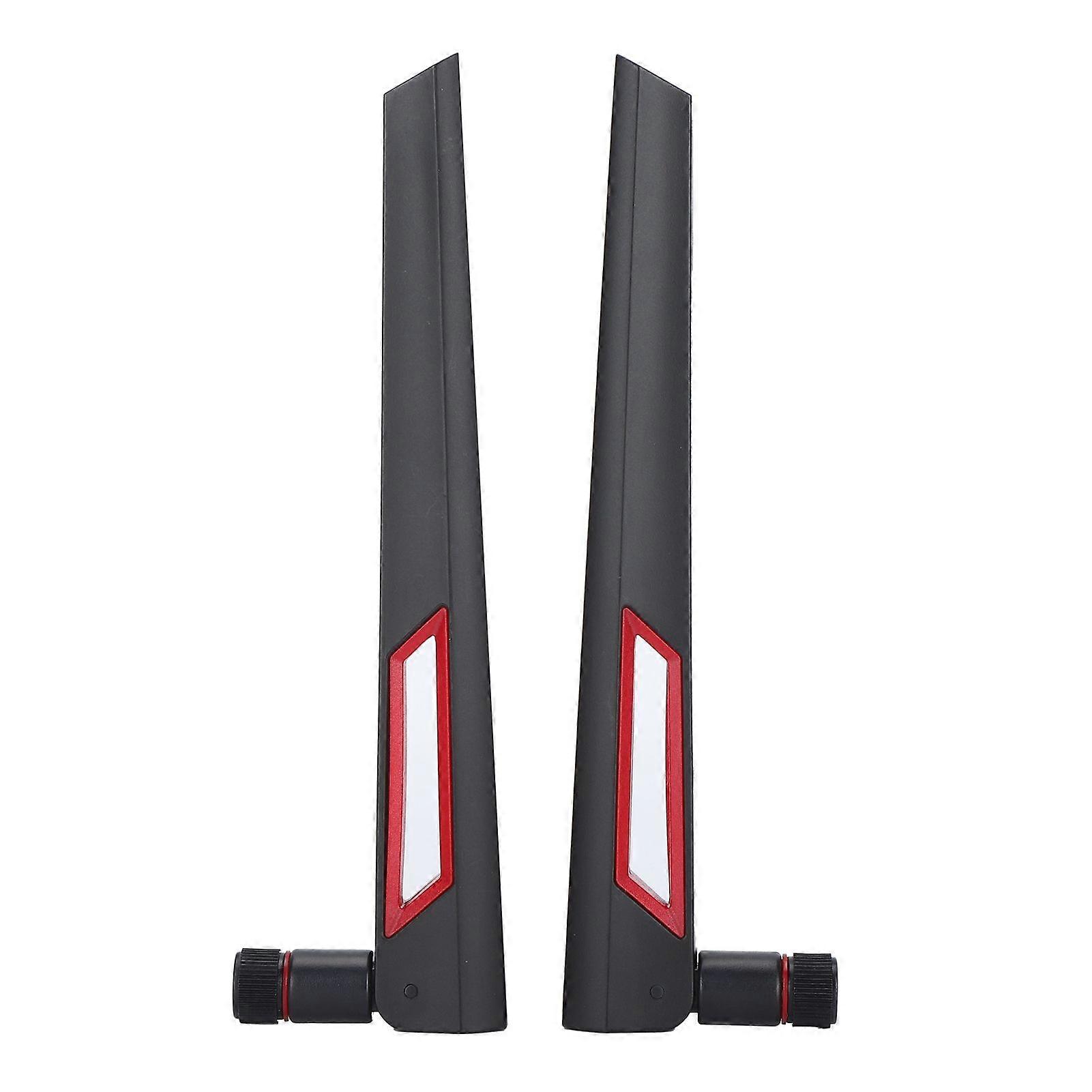 2Pcs WiFi Antenna Dual Band MIMO SMA Computer Aerial for Router Wireless Network Card USB Adapter