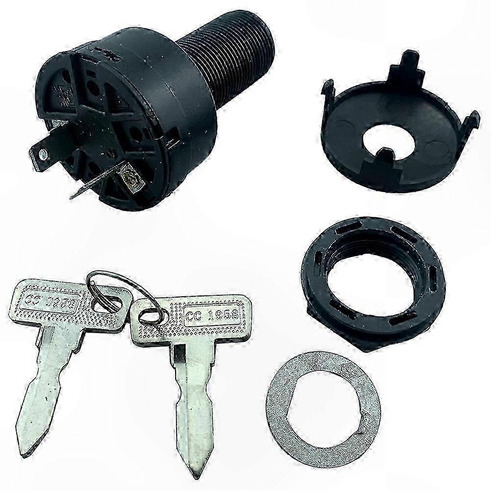 Ignition Switch and Key for Electric Golf Carts 2004-Up Compatibility Model 102508601