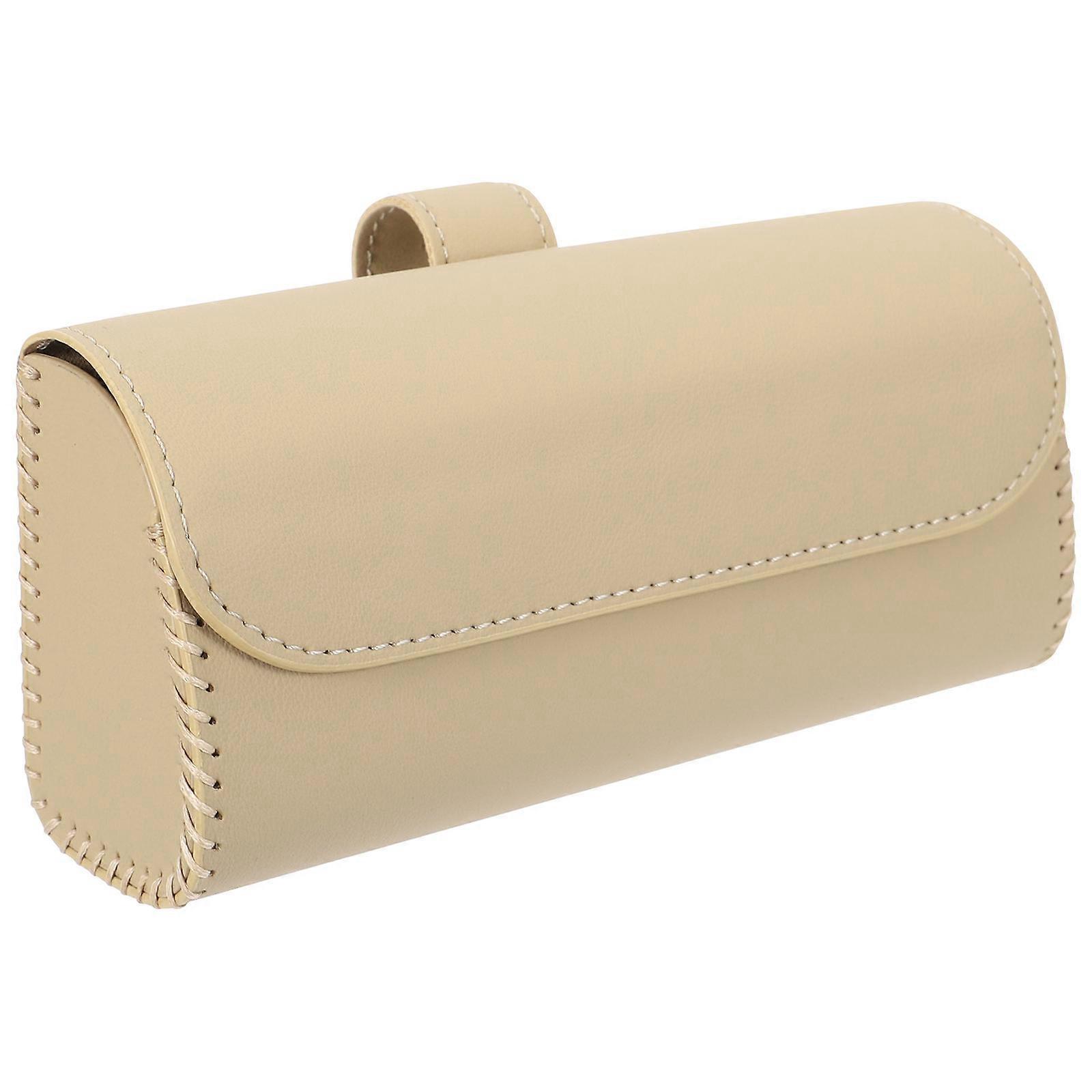 Car Glasses Case Storage Holder for Durable PU Material